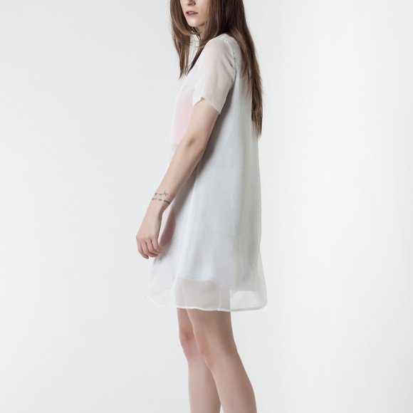 Silk Layered Dress - Picture 2 of 5